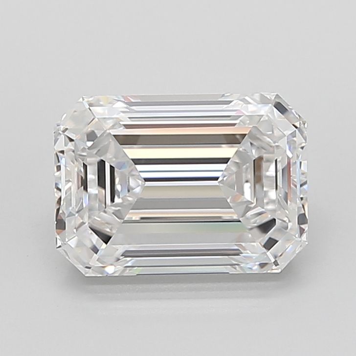 5.60 ct. emerald Lab Grown Diamond front image