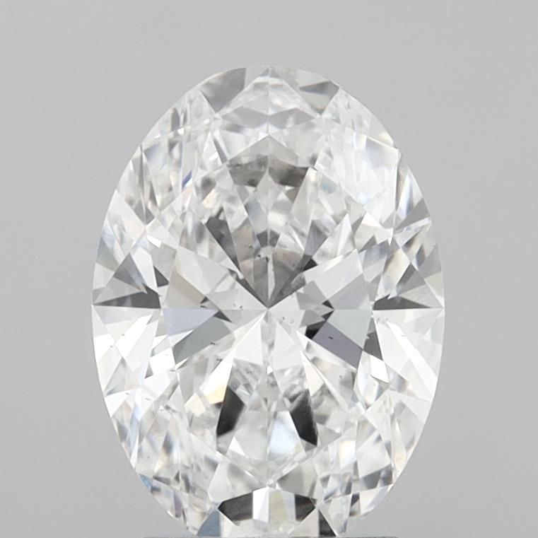 2.85 ct. oval Lab Grown Diamond front image
