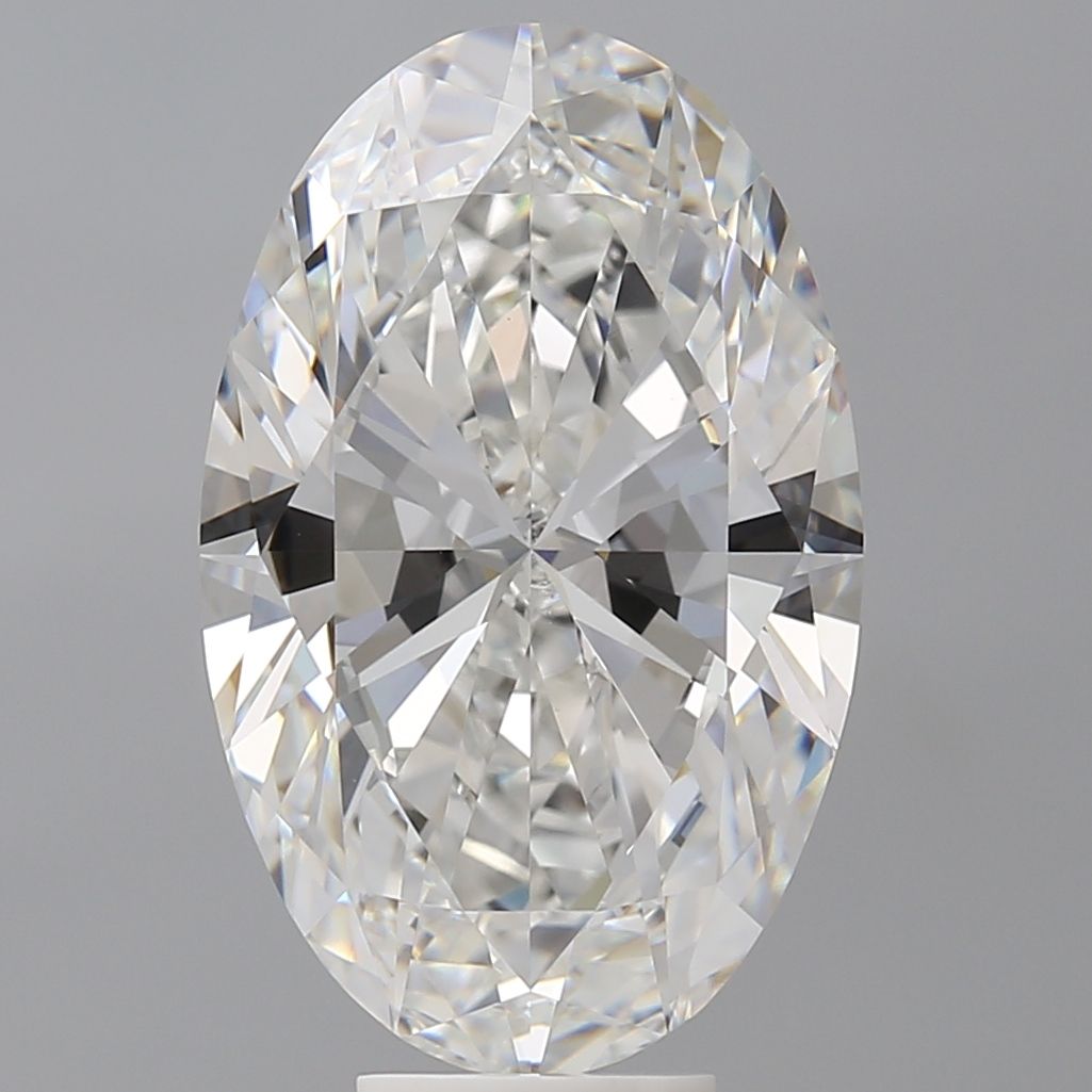 8.04 ct. oval Lab Grown Diamond front image