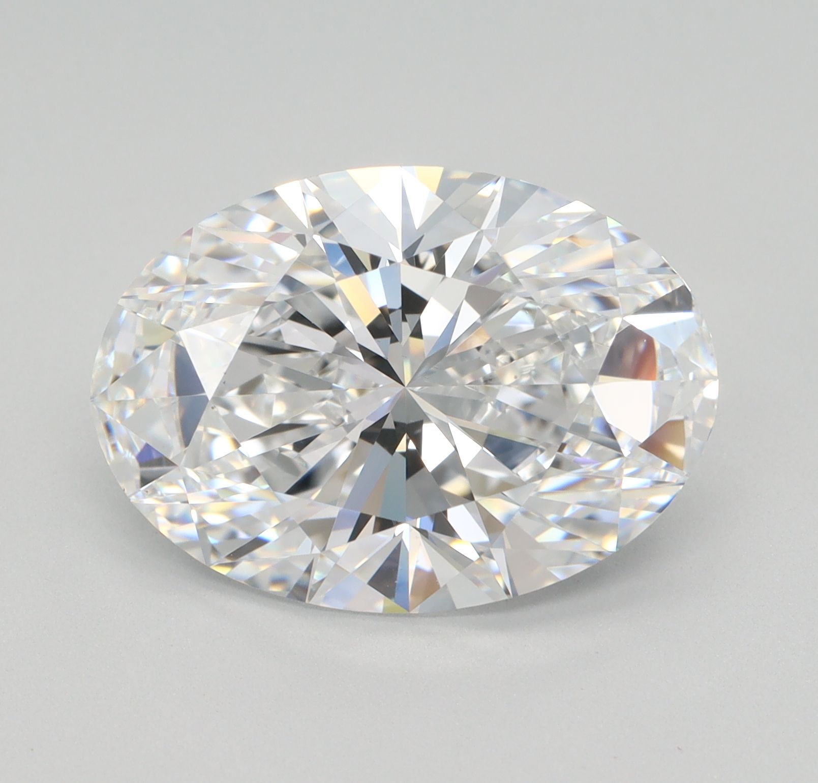 5.04 ct. oval Lab Grown Diamond front image