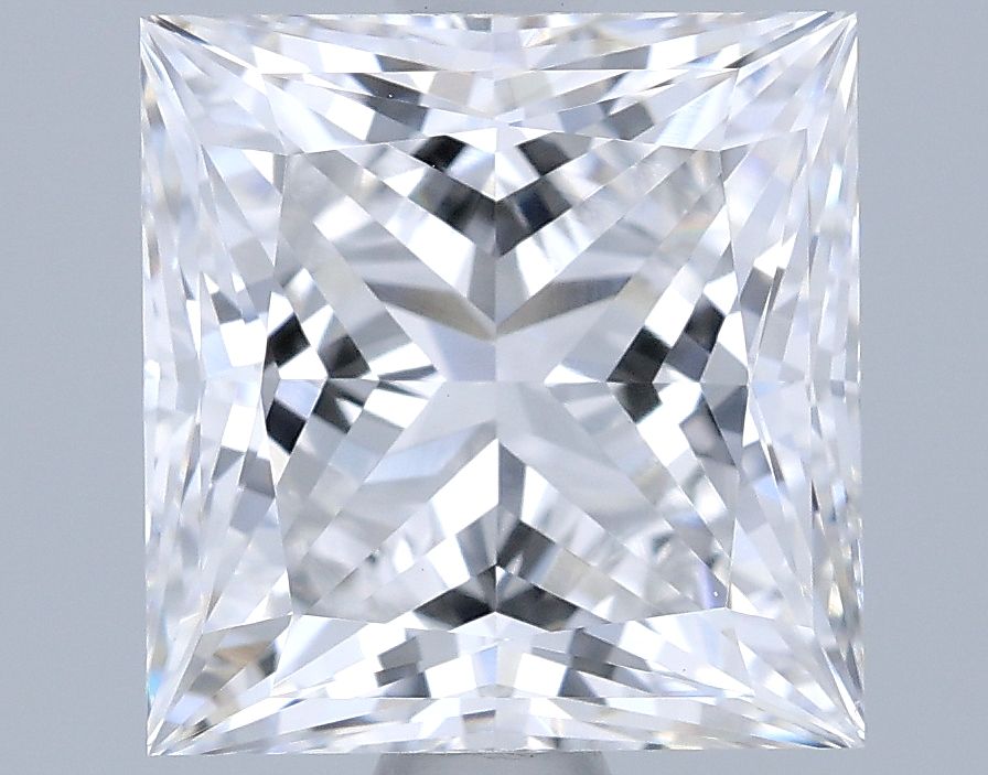 2.10 ct. princess Lab Grown Diamond front image