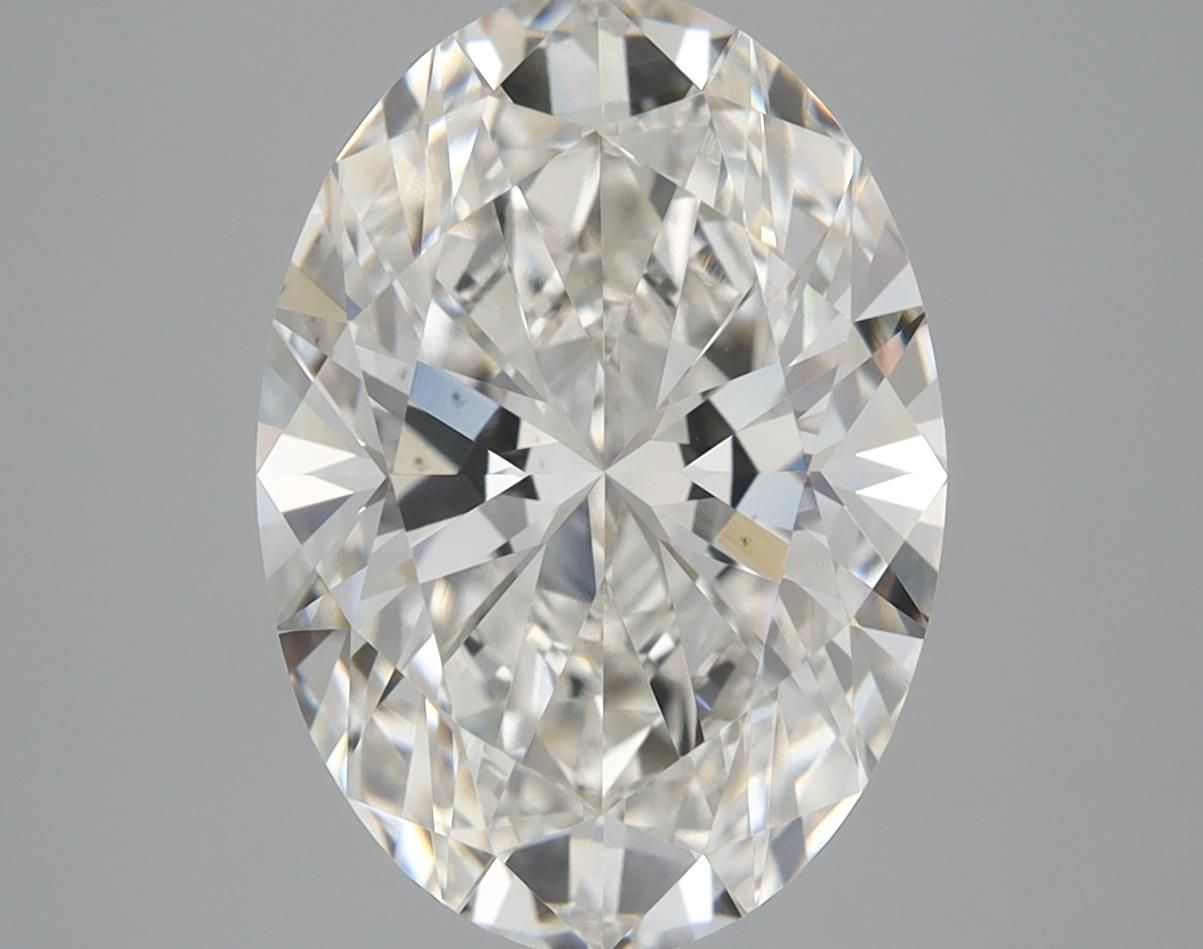 3.70 ct. oval Lab Grown Diamond front image