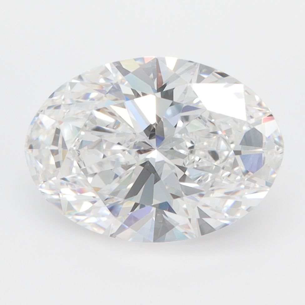 3.03 ct. oval Lab Grown Diamond front image