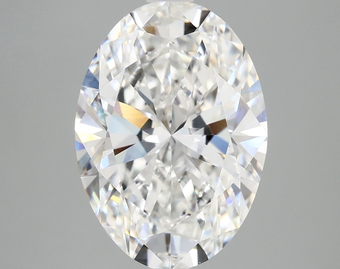 5.04 ct. oval Lab Grown Diamond front image