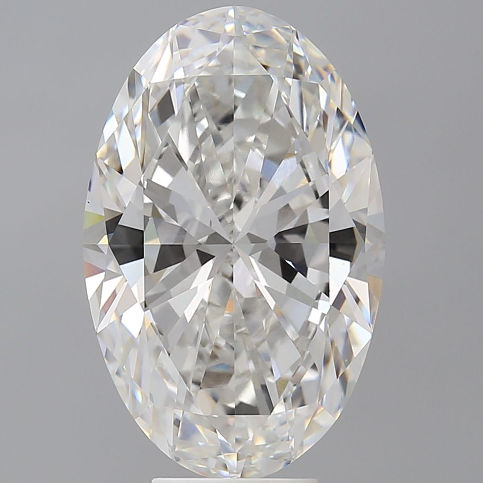 7.56 ct. oval Lab Grown Diamond front image