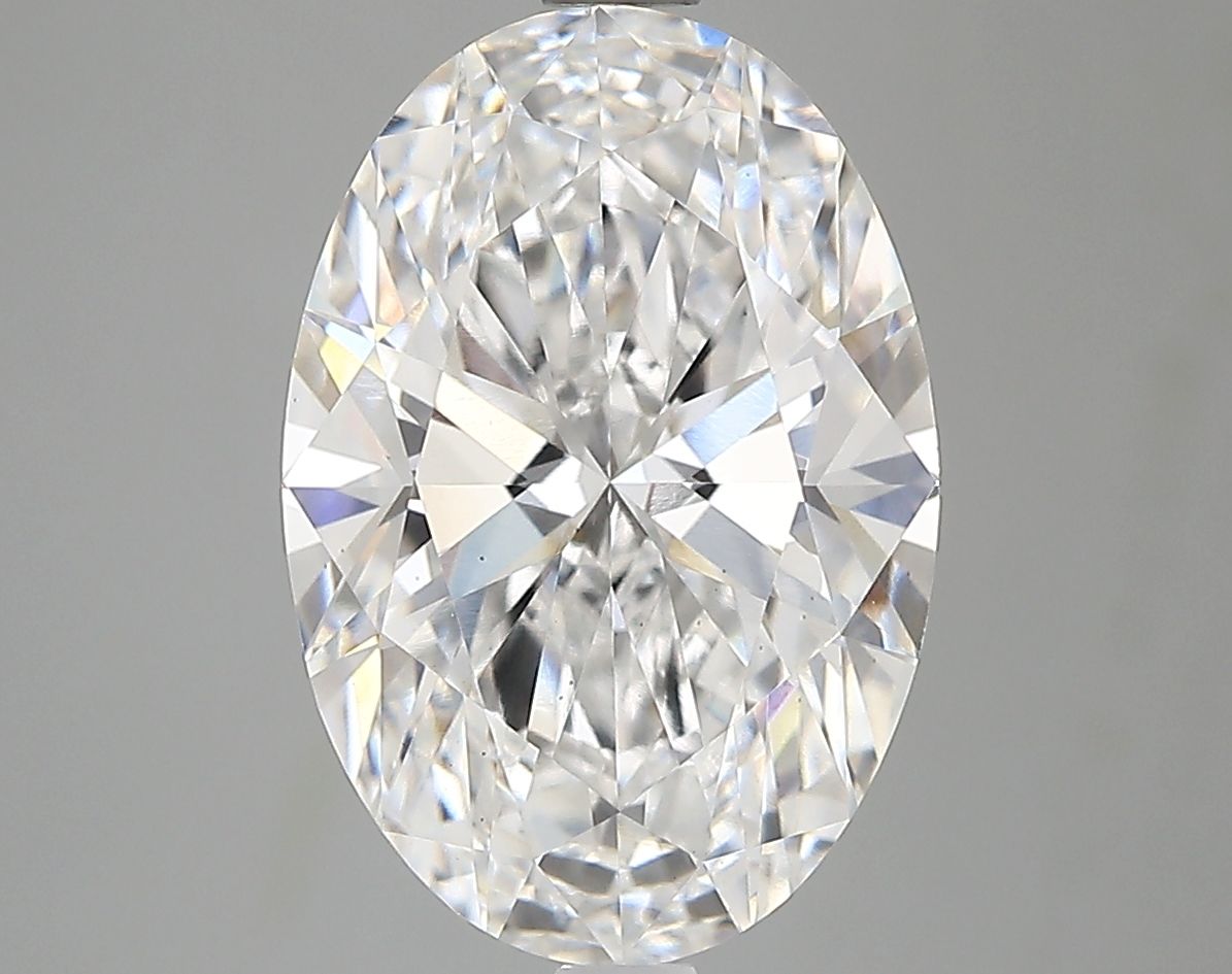3.52 ct. oval Lab Grown Diamond front image