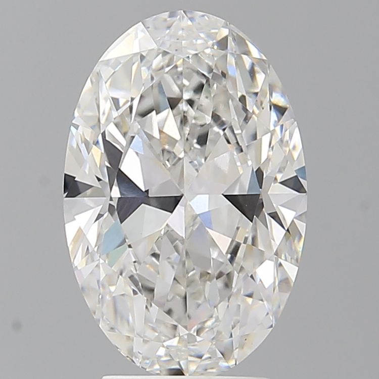 3.55 ct. oval Lab Grown Diamond front image