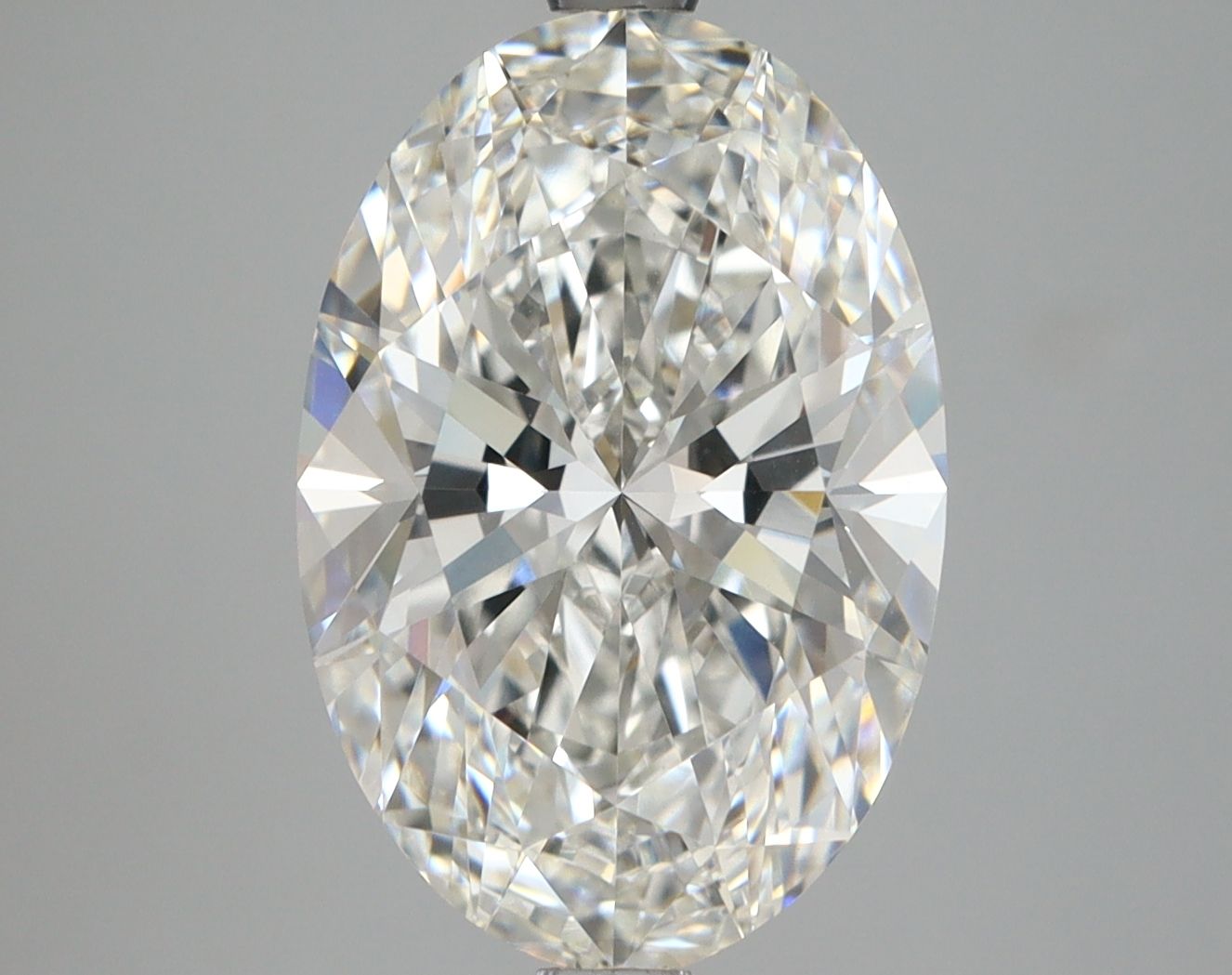 5.09 ct. oval Lab Grown Diamond front image