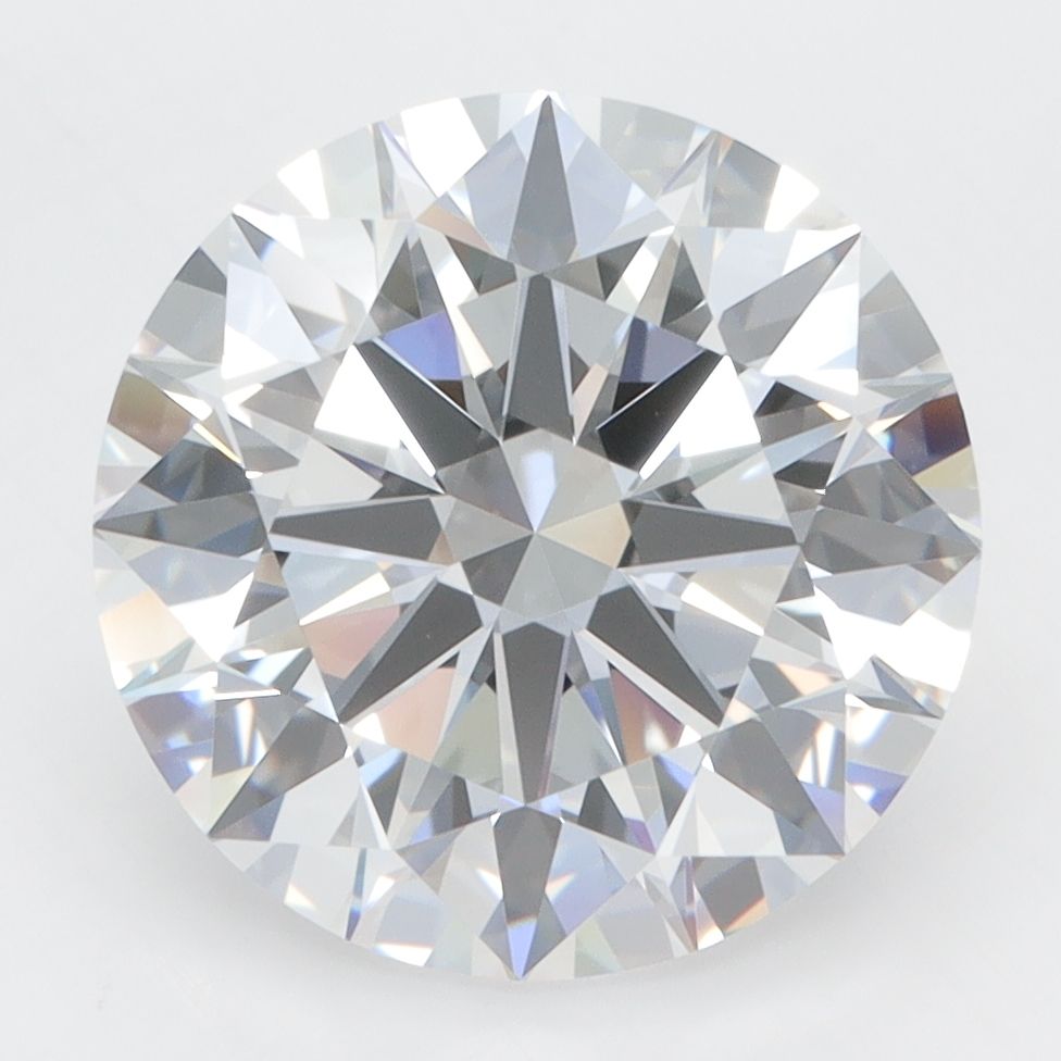 5.36 ct. round Lab Grown Diamond front image