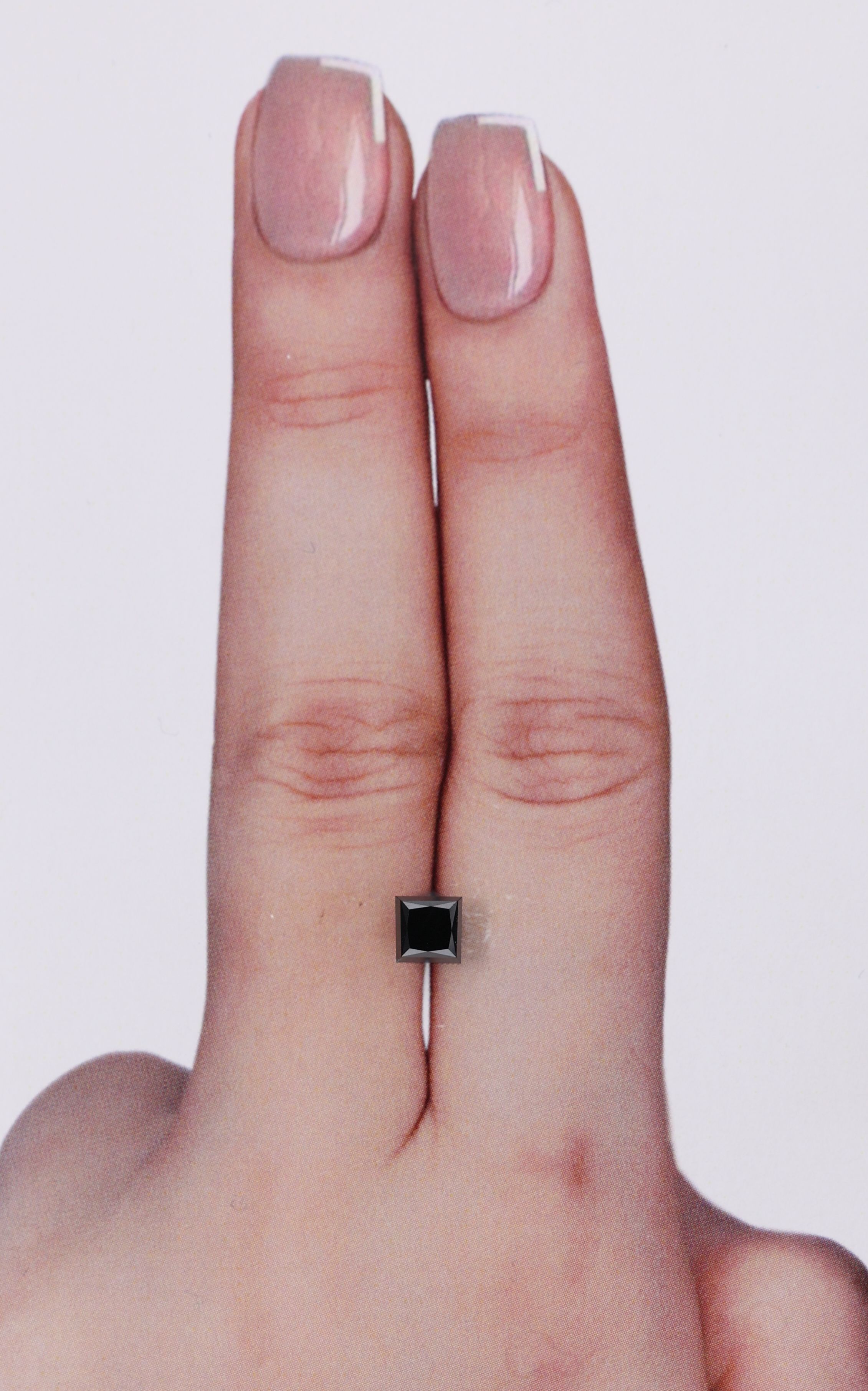 0.87 ct Princess Diamond