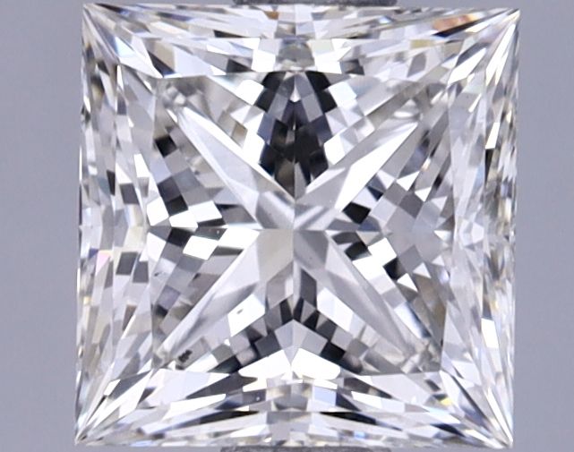 1.1 ct lab-grown Princess Diamond
