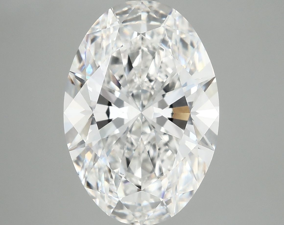 4.87 ct. oval Lab Grown Diamond front image