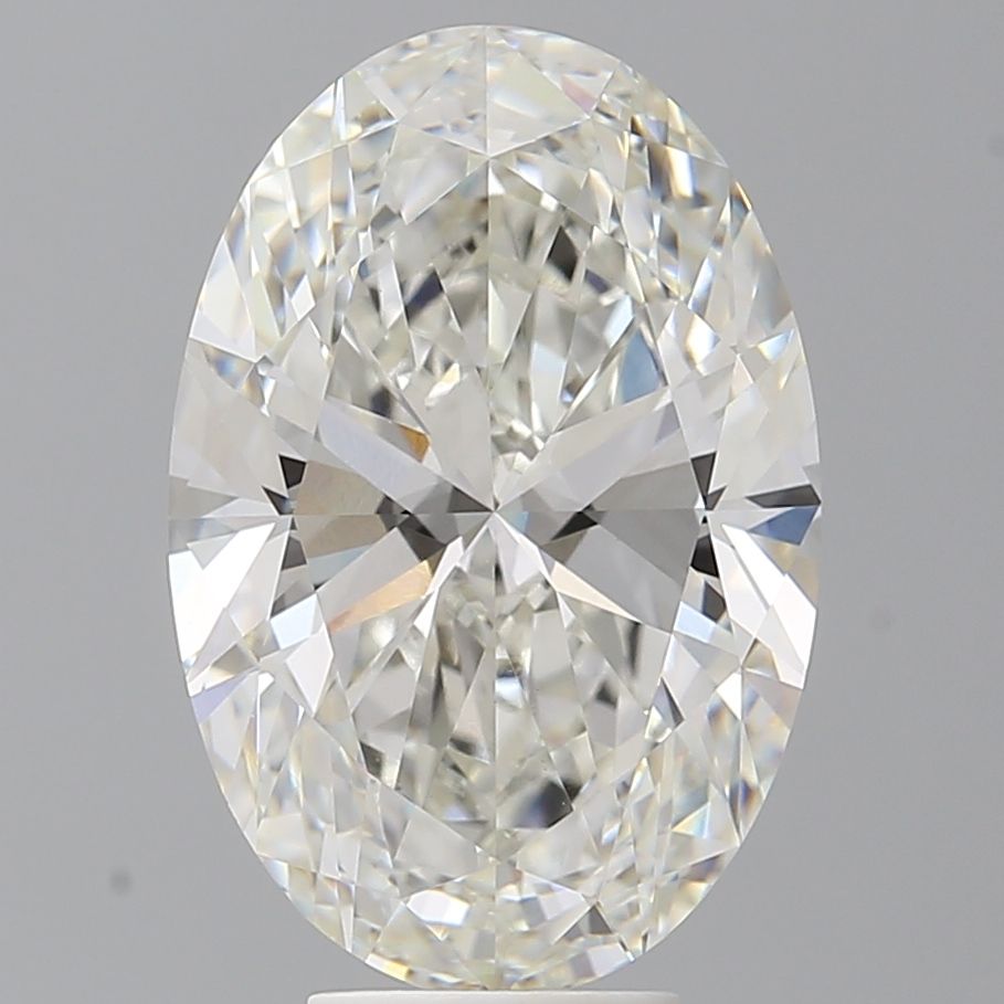 6.57 ct. oval Lab Grown Diamond front image