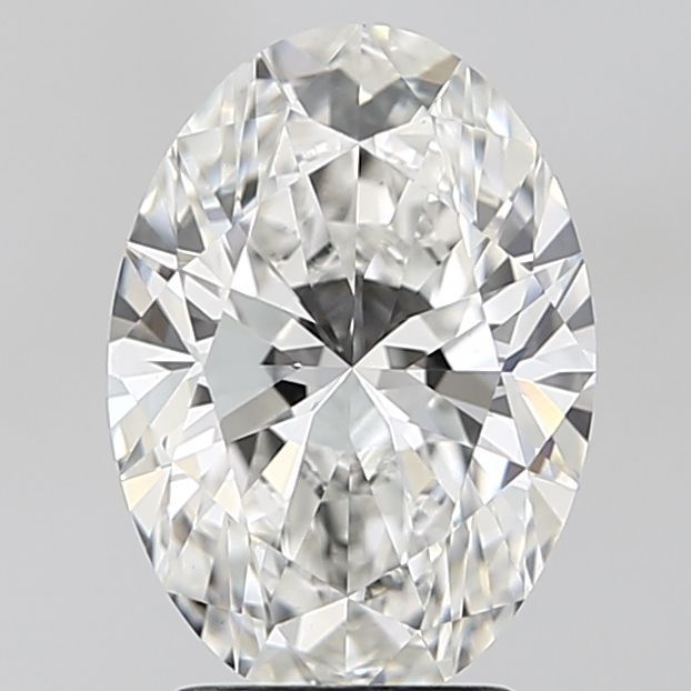 2.58 ct. oval Lab Grown Diamond front image