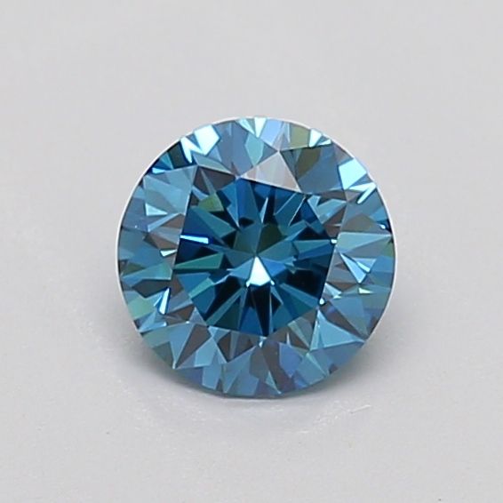 0.53 CT Fancy Vivid Blue ROUND