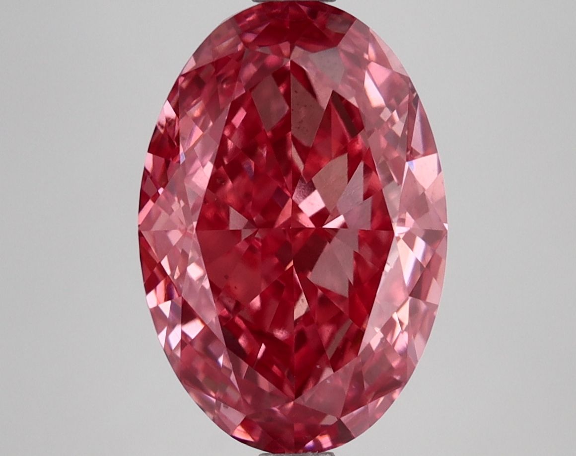 4.67 ct. oval Lab Grown Diamond front image