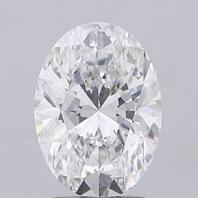 2.04 ct. oval Lab Grown Diamond front image
