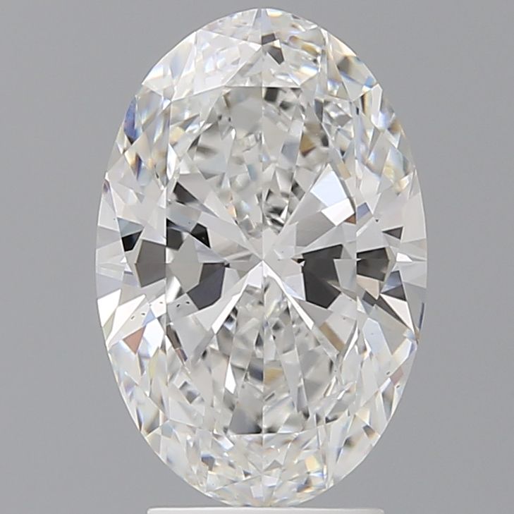 3.51 ct. oval Lab Grown Diamond front image