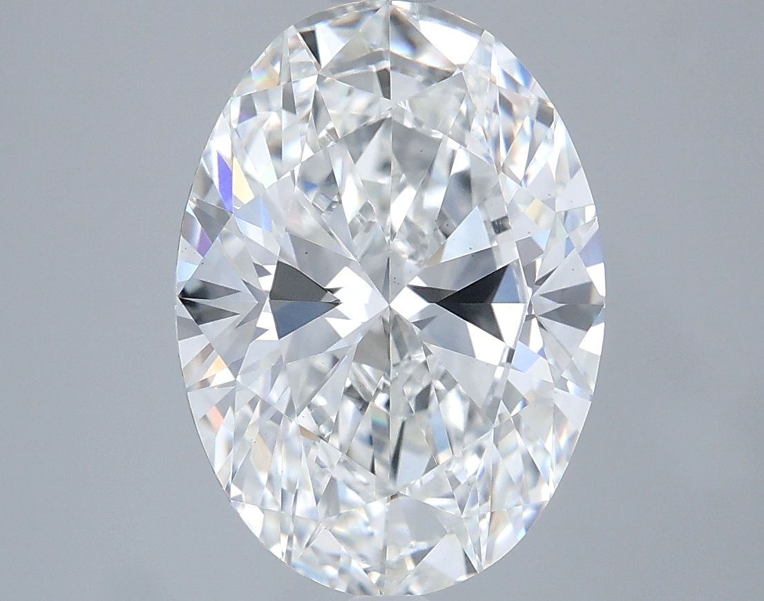4.52 ct. oval Lab Grown Diamond front image