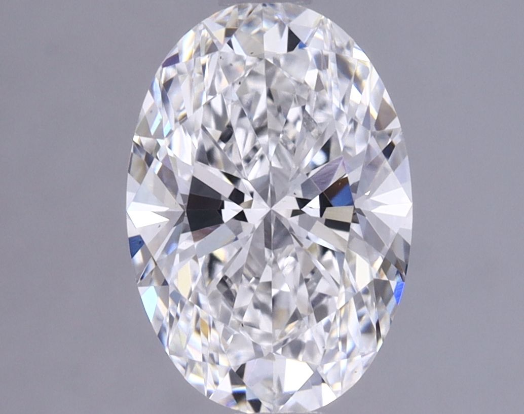 1.44 ct. oval Lab Grown Diamond front image