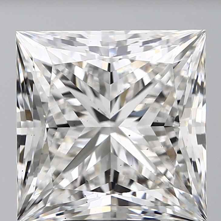 8.95 ct. princess Lab Grown Diamond front image