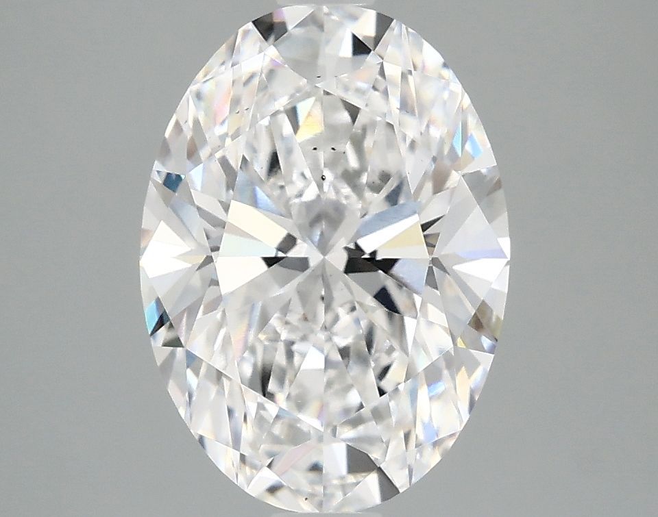 3.01 ct. oval Lab Grown Diamond front image