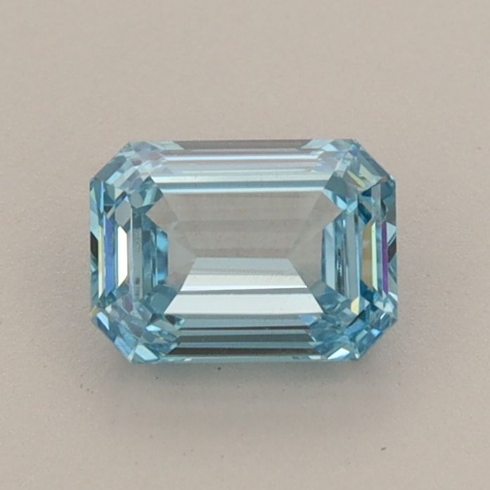 0.77 ct. emerald Lab Grown Diamond front image