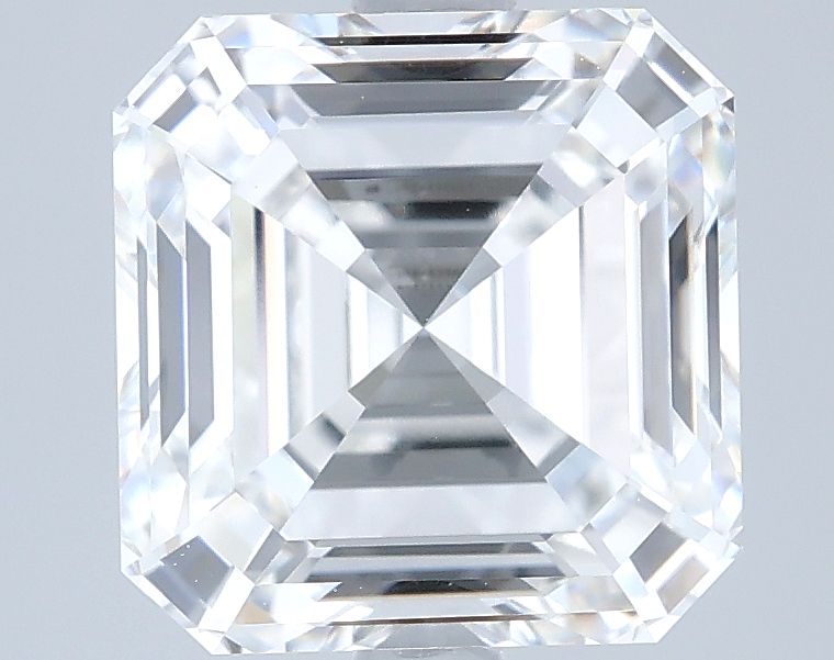 3.06 ct lab-grown Asscher Diamond
