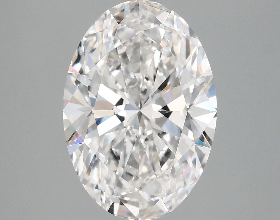 3.02 ct. oval Lab Grown Diamond front image