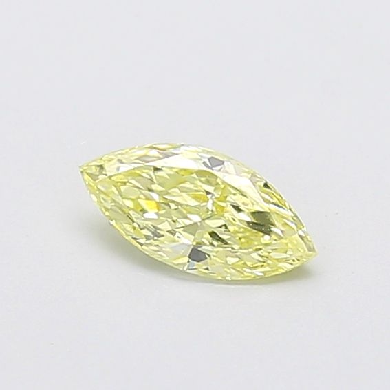0.41 CT Fancy Yellow MARQUISE