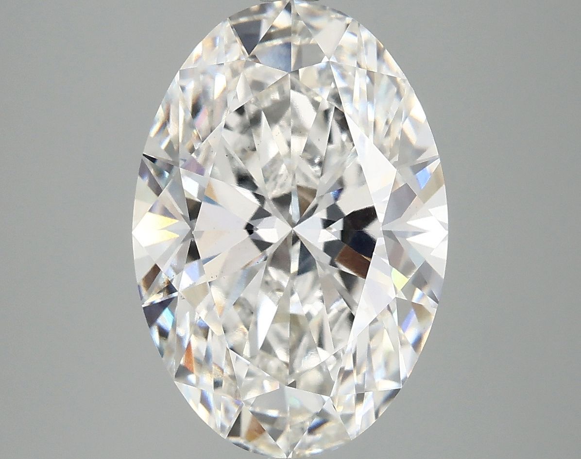 5.05 ct. oval Lab Grown Diamond front image