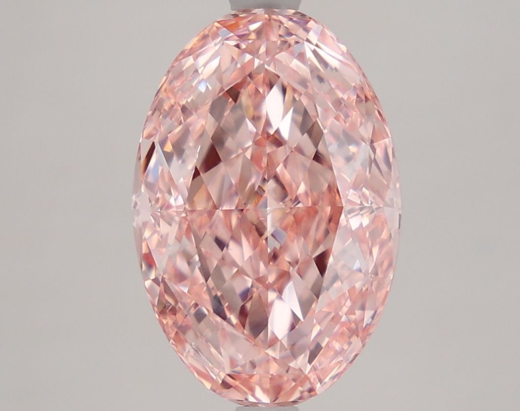 4.06 ct. oval Lab Grown Diamond front image