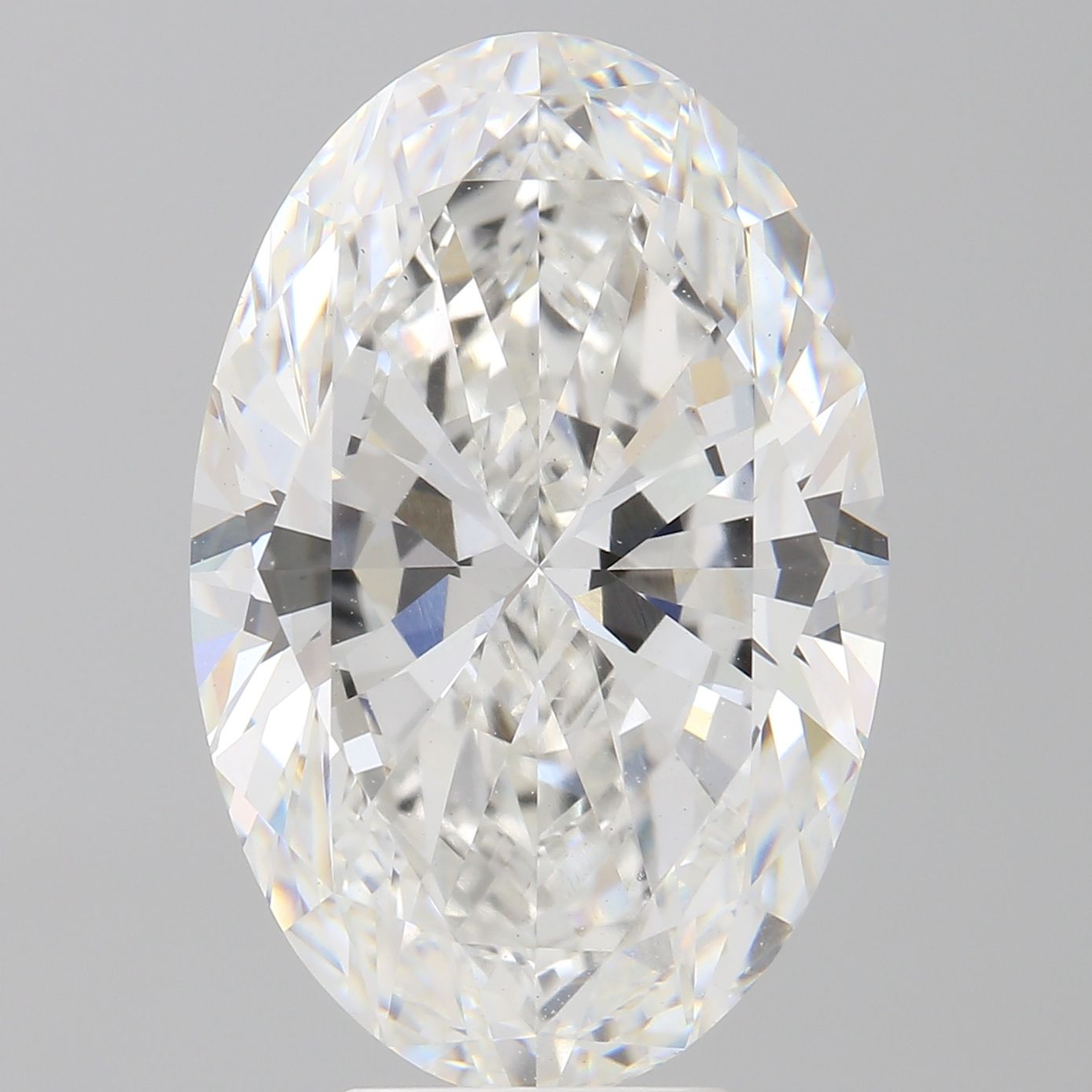 7.53 ct. oval Lab Grown Diamond front image
