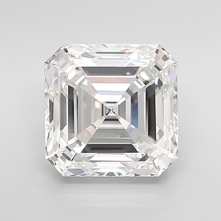 4.07 ct lab-grown Asscher Diamond