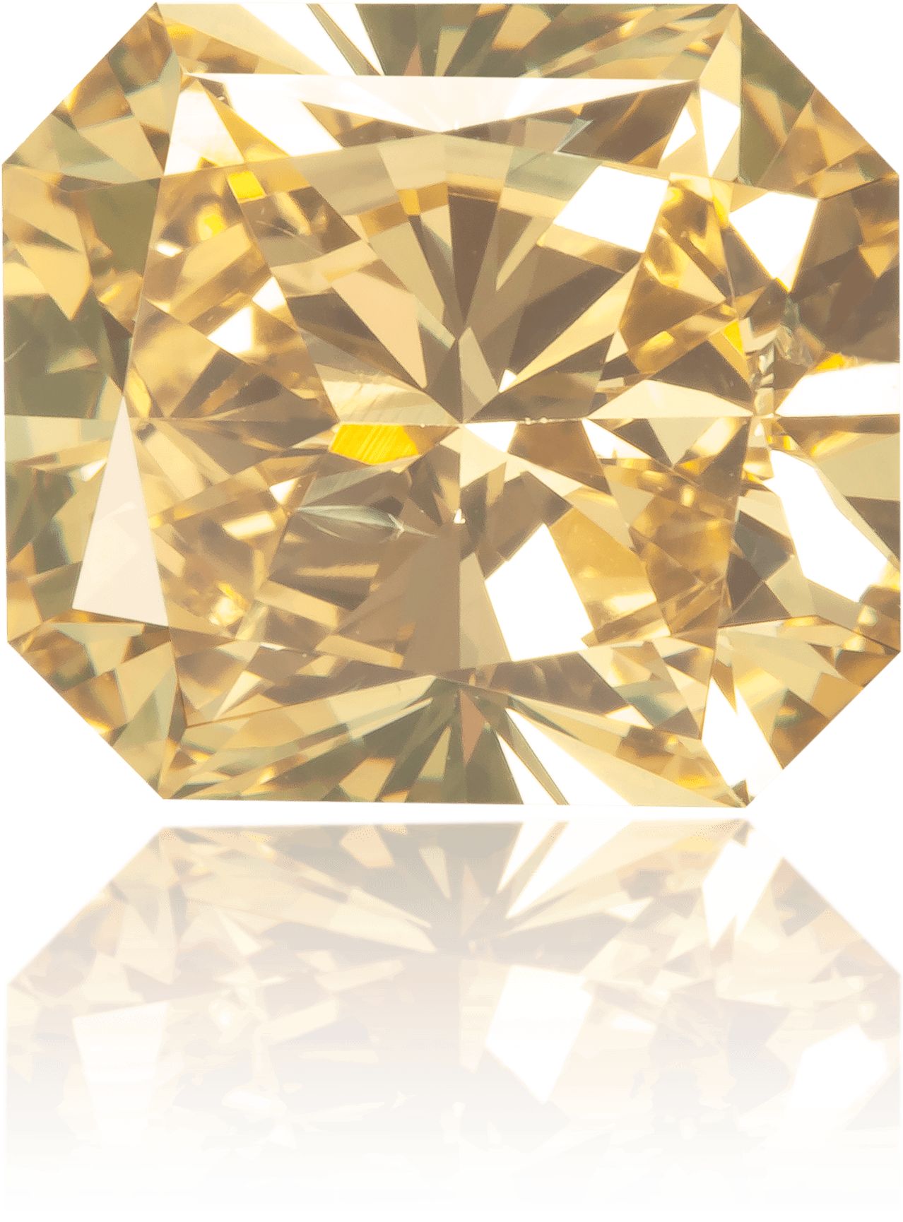 Diament 1.58 ct Fancy Intense Yellow/SI1