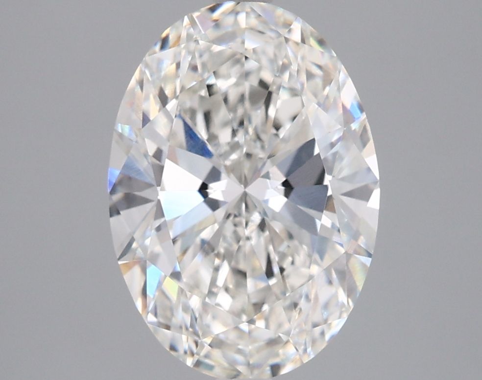 3.01 ct. oval Lab Grown Diamond front image