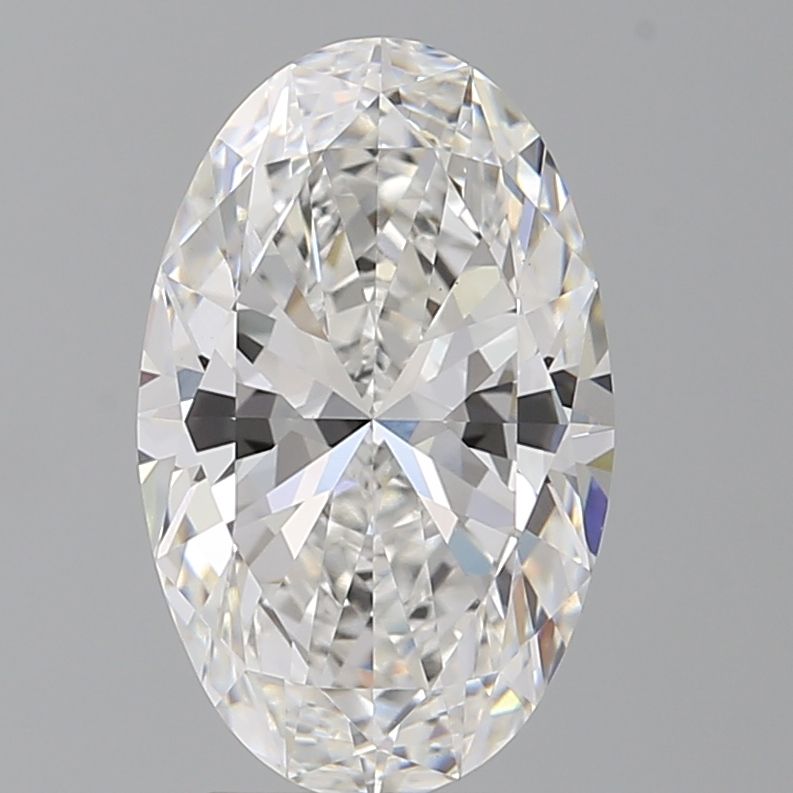3.59 ct. oval Lab Grown Diamond front image
