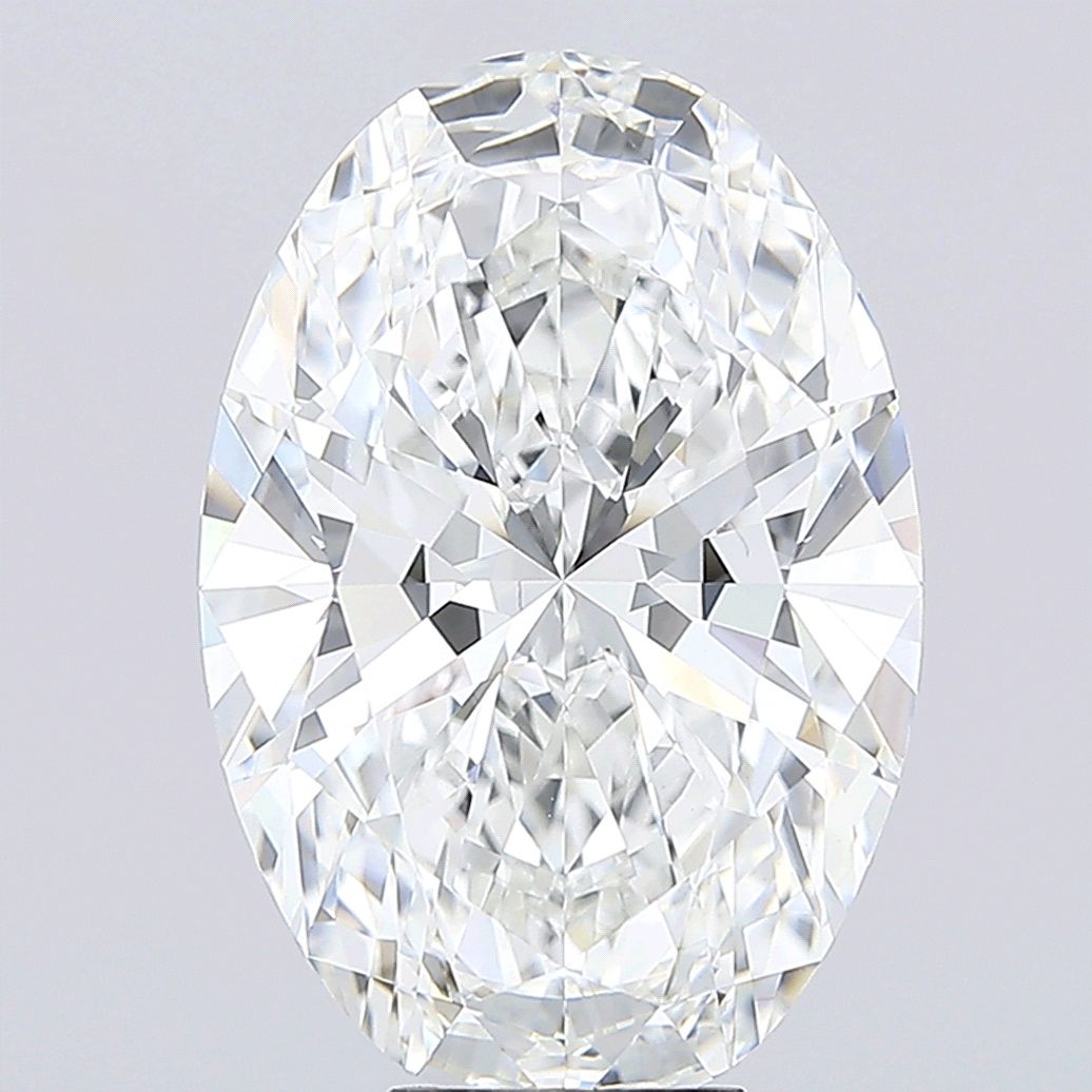 9.53 ct. oval Lab Grown Diamond front image