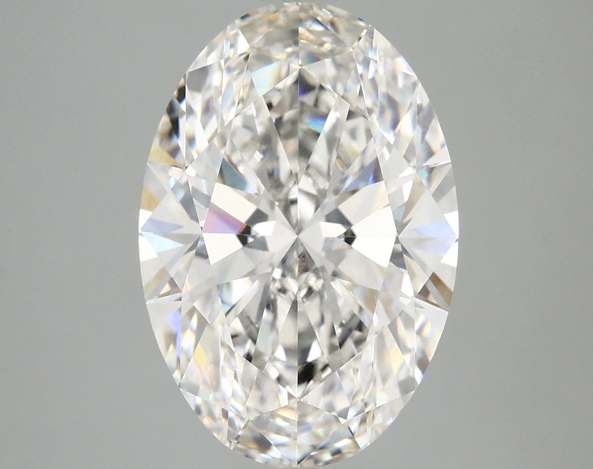 4.20 ct. oval Lab Grown Diamond front image