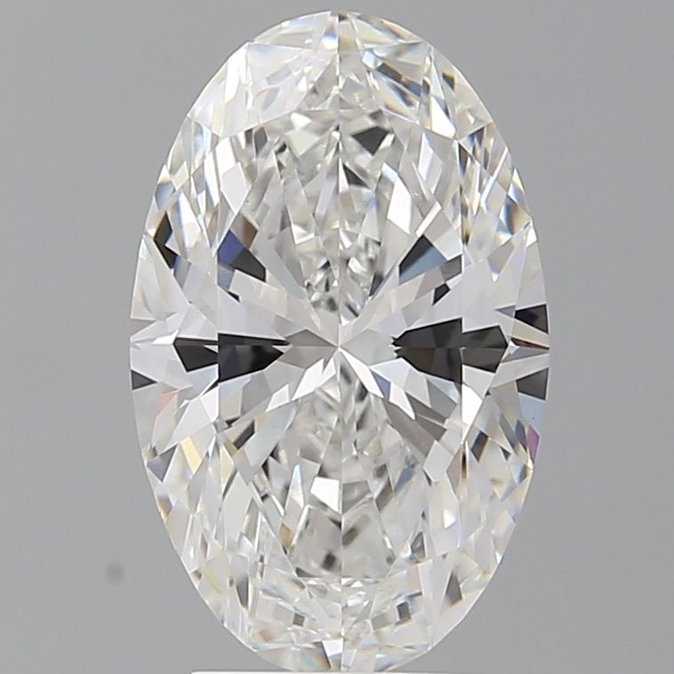 3.58 ct. oval Lab Grown Diamond front image