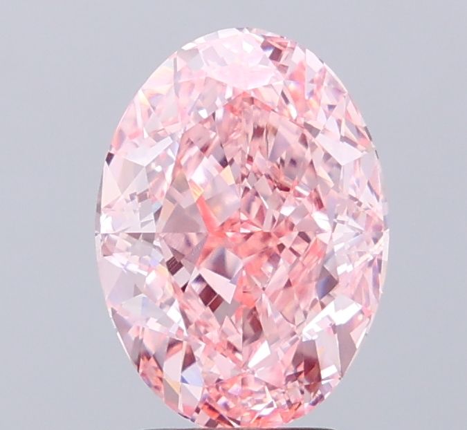 3.50 ct. oval Lab Grown Diamond front image
