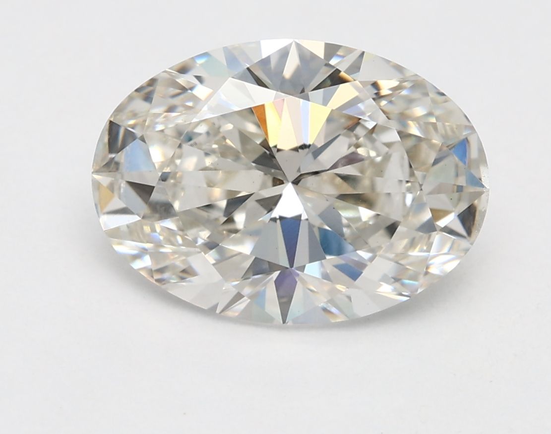 2.12 ct. oval Lab Grown Diamond front image