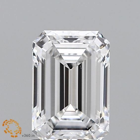 1.10 ct. emerald Lab Grown Diamond front image