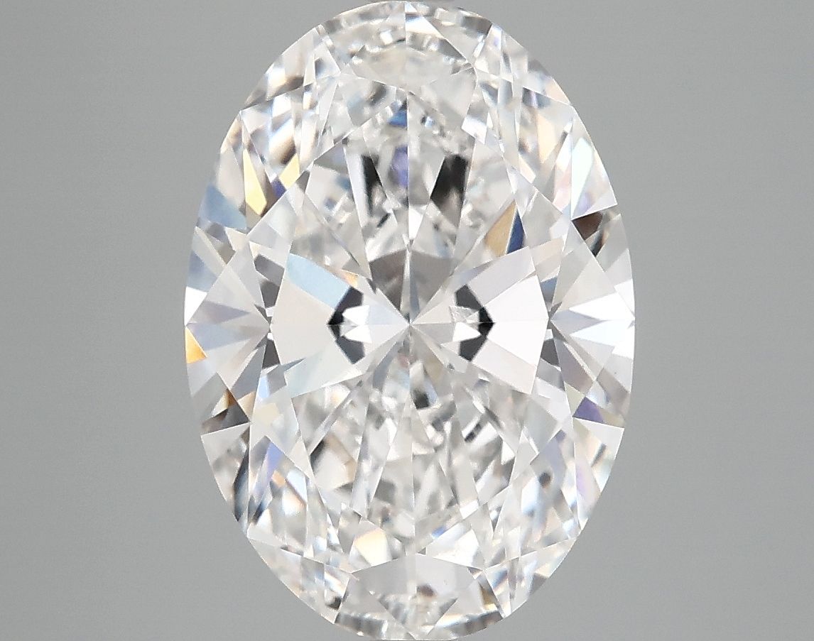5.01 ct. oval Lab Grown Diamond front image
