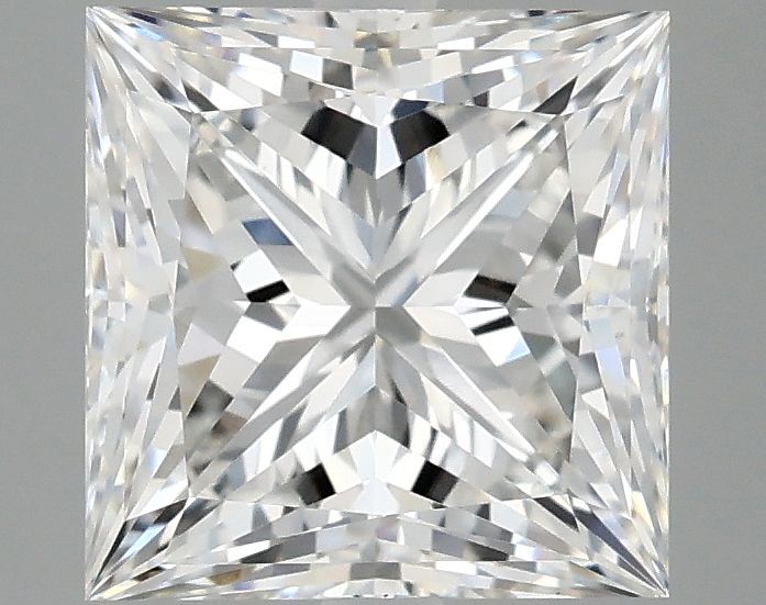 3.02 ct. princess Lab Grown Diamond front image