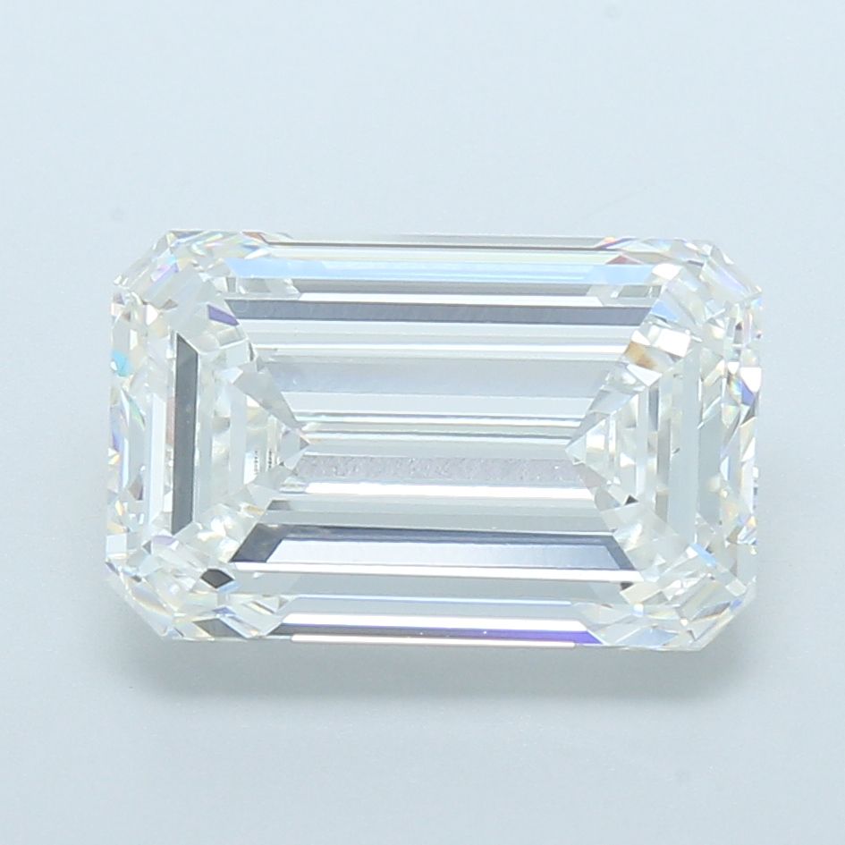 7.03 ct. emerald Lab Grown Diamond front image