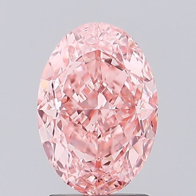 2.57 ct. oval Lab Grown Diamond front image