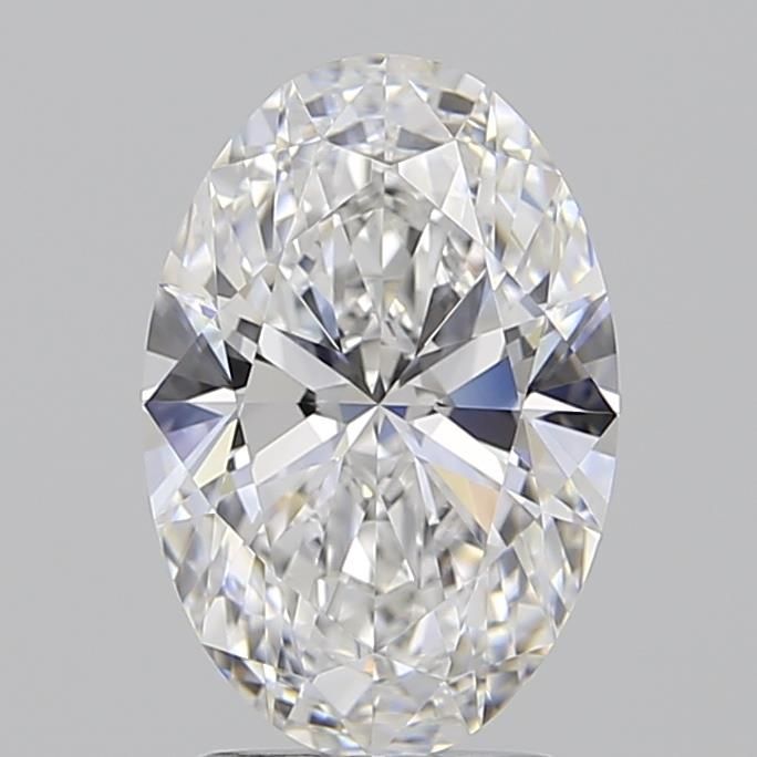 2.09 ct. oval Lab Grown Diamond front image