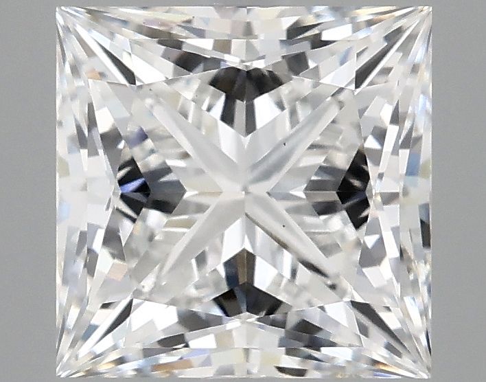 3.10 ct. princess Lab Grown Diamond front image