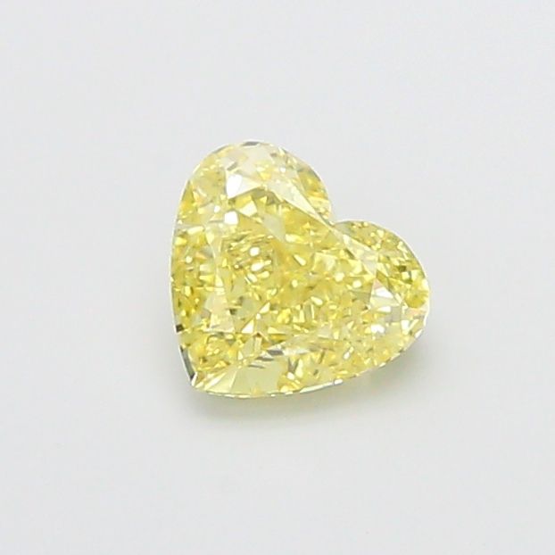 1.06 CT Fancy Intense Yellow HEART
